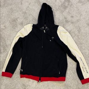 Versace Sport large zip up hoodie